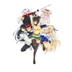 Blu-ray 閃乱カグラ 第壱巻 AT-X SHOPオリジナル全巻購入特典付き ※15％OFF