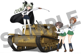 ガールズ＆パンツァー サンプル