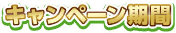 キャンペーン期間